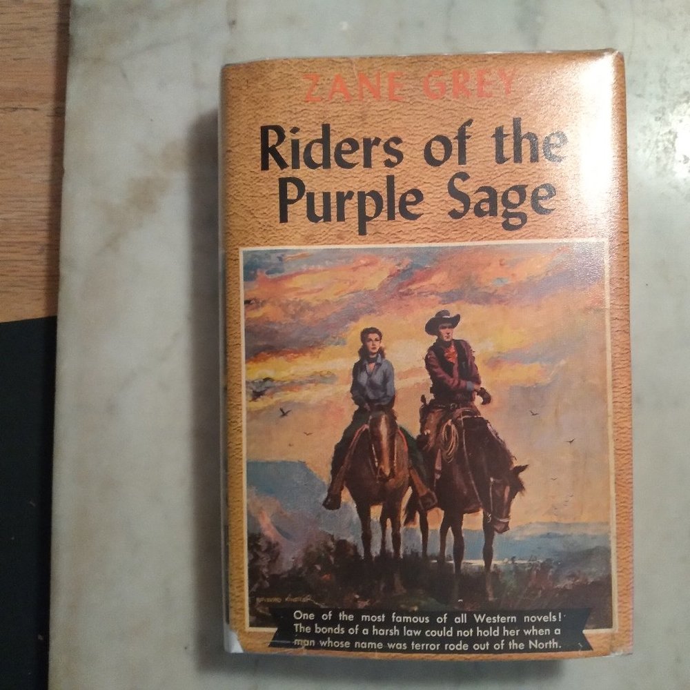 Vintage Western Novel - Riders of The Purple Sage